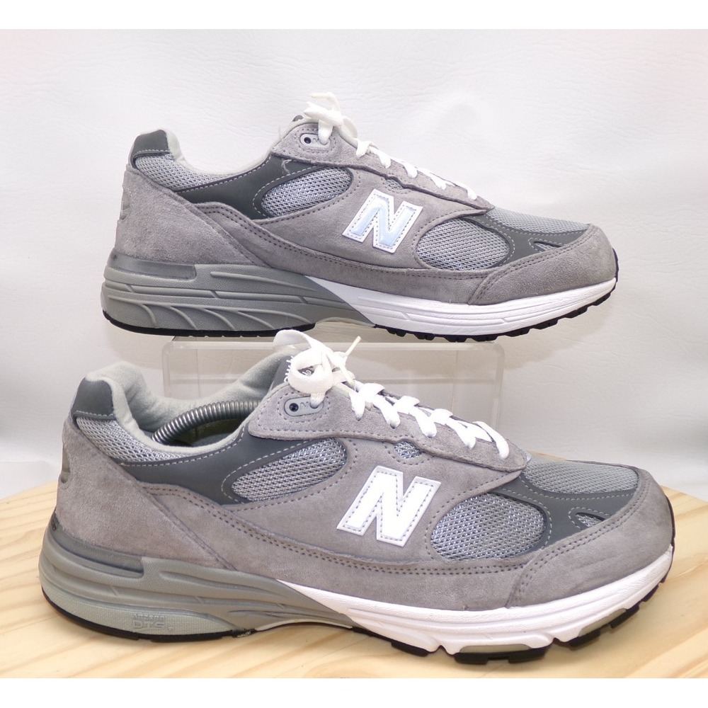 New Balance 993 Shoes Mens Gray Sz 12 2E Heritage USA Made Sneakers MR993GL